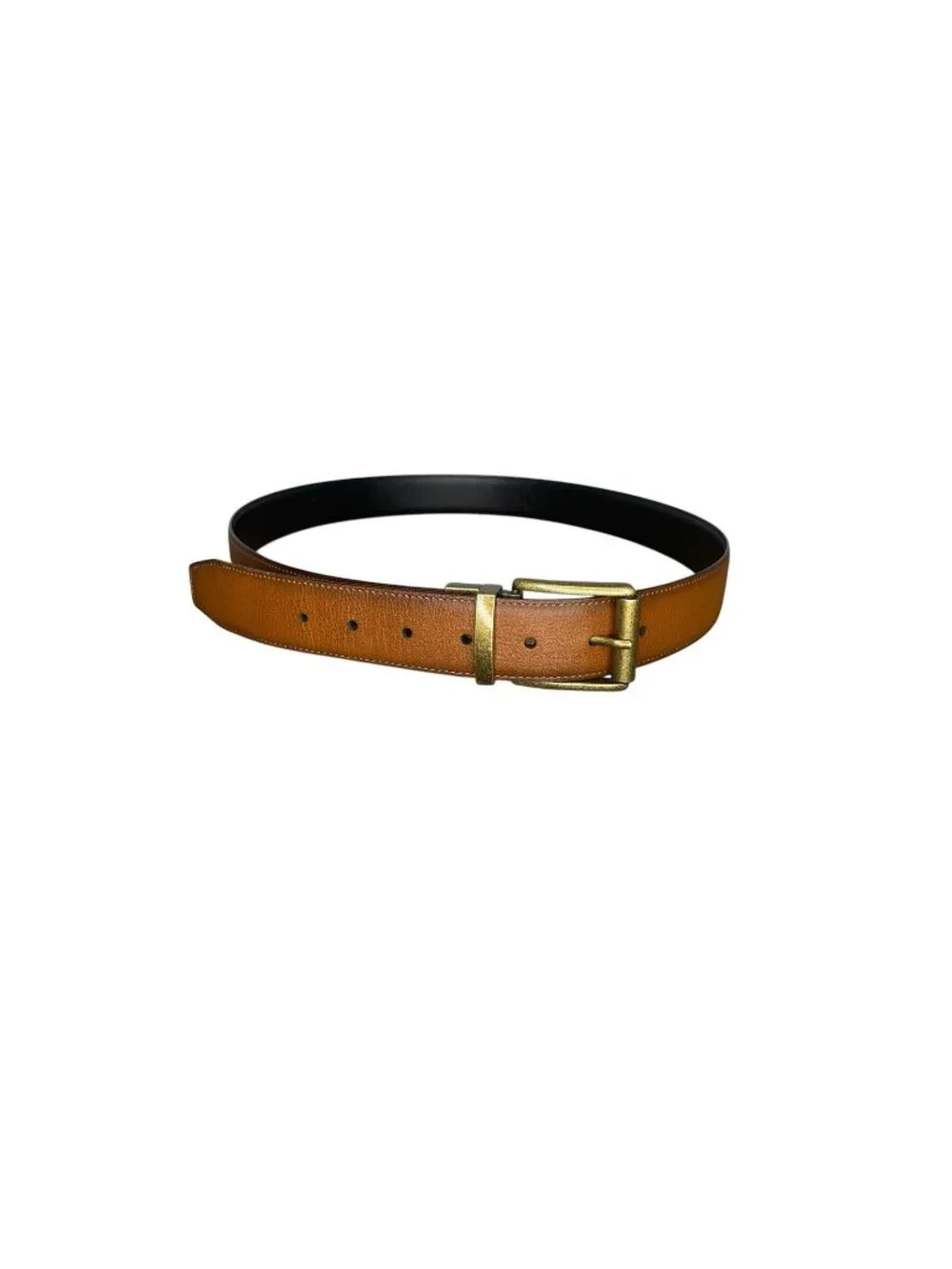 Men’s Reversible Belt Size L 38-40 Brown Black